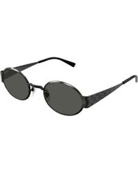 Gucci - Gg1854S 001 Sunglasses Metal Round - Lyst
