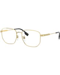 Burberry - Be1352D 1017 Optical Frames Steel Geometric Normal - Lyst