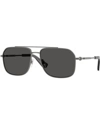 Burberry - Be3159 131687 Sunglasses Metal Geometric Normal - Lyst