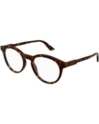 Gucci - Gg1822O 002 Optical Frames Acetate Transparent Round - Lyst