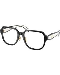 Prada - Pr B07Vd 16K1O1 Optical Frames Acetate Pillow Normal - Lyst
