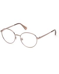 MAX&Co. - Mo5230 34 Optical Frames Metal Round Normal - Lyst