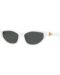 Versace - Ve4491U 314/87 Sunglasses Injected Cat Eye Normal - Lyst