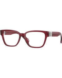 Versace - Ve3401U 388 Optical Frames Acetate Transparent Cat Eye Normal - Lyst