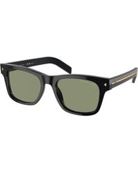 Prada - Pr A17S 16K20G Sunglasses Acetate Squared Polarized - Lyst