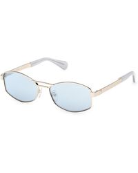 MAX&Co. - Mo0139 32X Sunglasses Metal Geometric Normal - Lyst