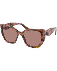 Prada - Pr 19Zs 18N10D Sunglasses Acetate Pillow Normal - Lyst