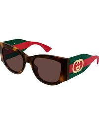 Gucci - Gg2115S 002 Sunglasses Acetate Cat Eye - Lyst
