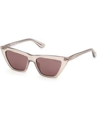 Guess - Gu00315 59E Sunglasses Injected Cat Eye Normal - Lyst