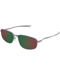 Balenciaga - Bb0494Sa 005 Sunglasses Metal Squared - Lyst