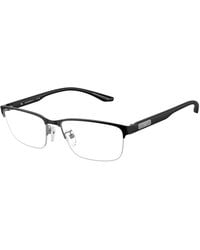 Emporio Armani - Ea1147 3368 Optical Frames Metal Pillow Normal - Lyst