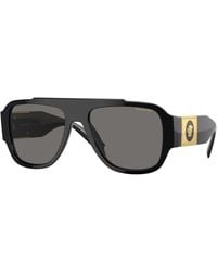 Versace - Ve4436U Gb1/81 Sunglasses Acetate Pillow Polarized - Lyst