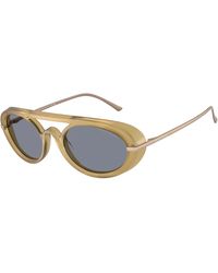 Giorgio Armani - Ar8256 641119 Sunglasses Acetate Round Normal - Lyst