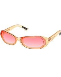 Miu Miu - Mu C07Su 24S81E Sunglasses Nylon Squared Normal Nuanced - Lyst