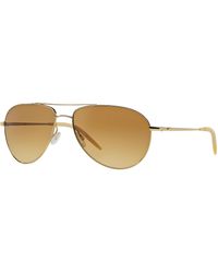 Oliver Peoples - Ov1002S Benedict 524251 Sunglasses Metal Pilot Photochromic Nuanced - Lyst