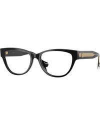Versace - Ve3389U Gb1 Optical Frames Acetate Transparent Cat Eye Normal - Lyst