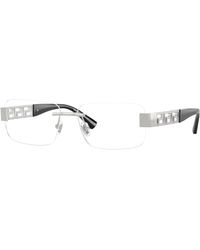 Versace - Ve1310 1001 Optical Frames Metal Pillow Normal - Lyst