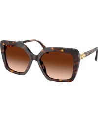 Swarovski - Sk6049 100274 Sunglasses Acetate Butterfly Normal Nuanced - Lyst