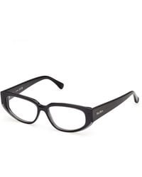 Max Mara - Mm5258 5 Optical Frames Acetate Geometric Normal - Lyst