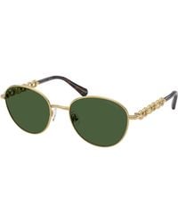 Swarovski - Sk7049 400471 Sunglasses Metal Pantos Normal - Lyst