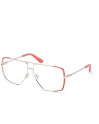 Guess - Gu50248 043 Optical Frames Metal Squared Normal - Lyst