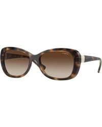 Vogue Eyewear - Vo2943Sb W65613 Sunglasses Injected Butterfly Normal Shaded - Lyst