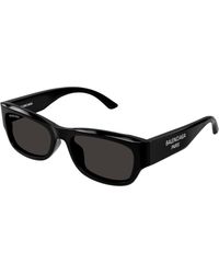 Balenciaga - Bb0390Sk 001 Sunglasses Acetate Squared - Lyst
