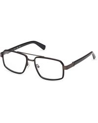 Guess - Gu50372 052 Optical Frames Metal Squared Normal - Lyst