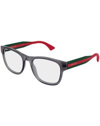 Gucci - Gg0004Onn 003 Optical Frames Acetate Transparent Squared - Lyst