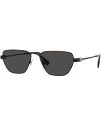Burberry - Be3146 100787 Sunglasses Metal Geometric Normal - Lyst