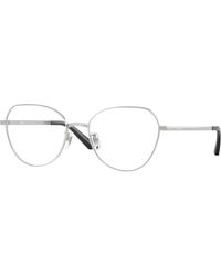 Versace - Ve1313D 1001 Optical Frames Metal Pantos Normal - Lyst