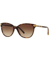 Burberry - Be4216 300213 Sunglasses Acetate Cat Eye Normal Shaded - Lyst