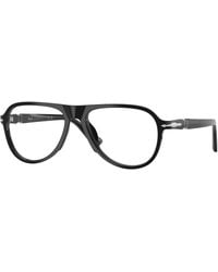 Persol - Po3411V 95 Optical Frames Acetate Transparent Pilot Normal - Lyst