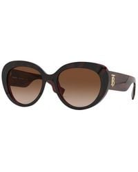 Burberry - Be4298 390513 Sunglasses Plastic Cat Eye Nuanced - Lyst