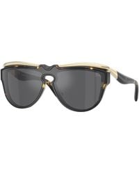 Burberry - Be3162U 13546G Sunglasses Metal Pilot Mirrored - Lyst
