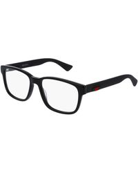 Gucci - Gg0749O 004 Optical Frames Injected Transparent Squared - Lyst