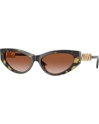 Versace - Ve4470B 547013 Sunglasses Acetate Cat Eye Normal Shaded - Lyst