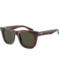 Giorgio Armani - Ar8171 596231 Sunglasses Acetate Squared Normal - Lyst