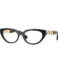 Versace - Ve3383 Gb1 Optical Frames Acetate Cat Eye Normal - Lyst