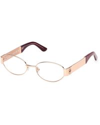 Guess - Gu50314 028 Optical Frames Metal Round Normal - Lyst