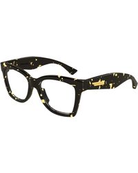 Bottega Veneta - Bv1459O 002 Optical Frames Acetate Transparent Butterfly - Lyst