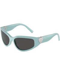 Tiffany & Co. - Tf4217 838887 Sunglasses Acetate Geometric Normal - Lyst