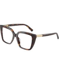 Tiffany & Co. - Tf2278 8015 Optical Frames Acetate Squared Normal - Lyst