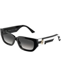 Jimmy Choo - Jc5017 50298G Sunglasses Acetate Pillow Normal Shaded - Lyst