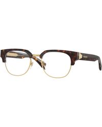 Burberry - Be2472D 3002 Optical Frames Acetate Transparent Squared Normal - Lyst