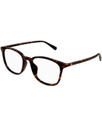 Gucci - Gg1230Oa 001 Optical Frames Plastic Squared - Lyst