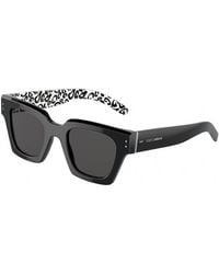 Dolce & Gabbana - Dg4413 338987 Sunglasses Plastic Dark Squared - Lyst
