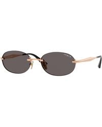 Vogue Eyewear - Vo4342S 515287 Sunglasses Metal Round Normal - Lyst