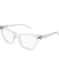 Balenciaga - Bb0440O 006 Optical Frames Acetate Transparent Cat Eye - Lyst