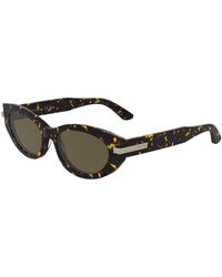 Calvin Klein - Ck25502S N 240 Sunglasses Acetate Cat Eye Normal - Lyst